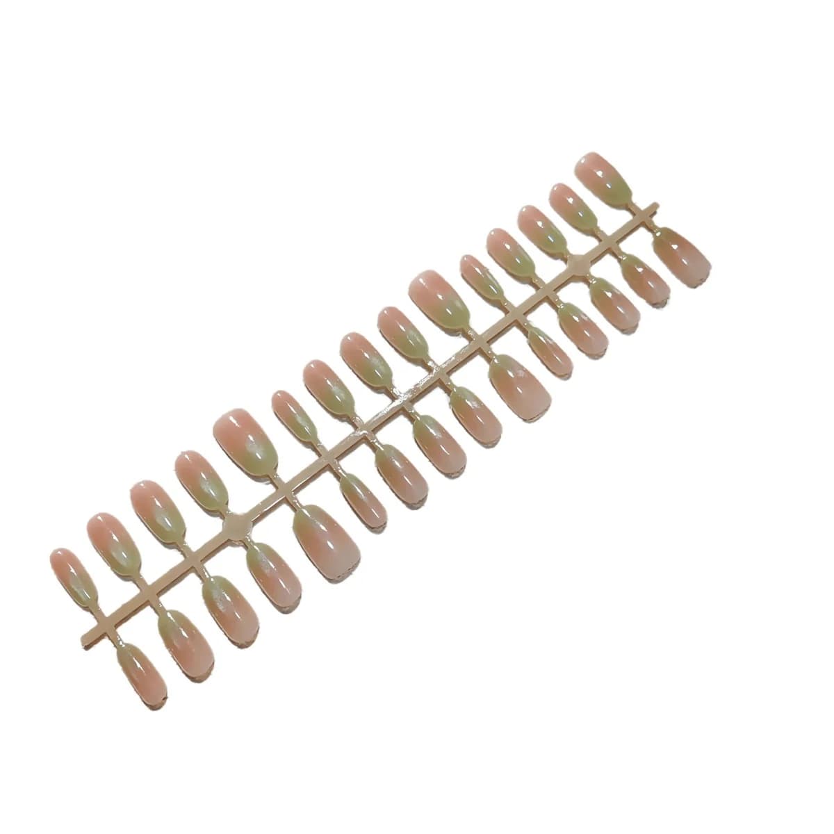 Green Grape Guava Cat Eye Press On Nails Short Medium Oval
