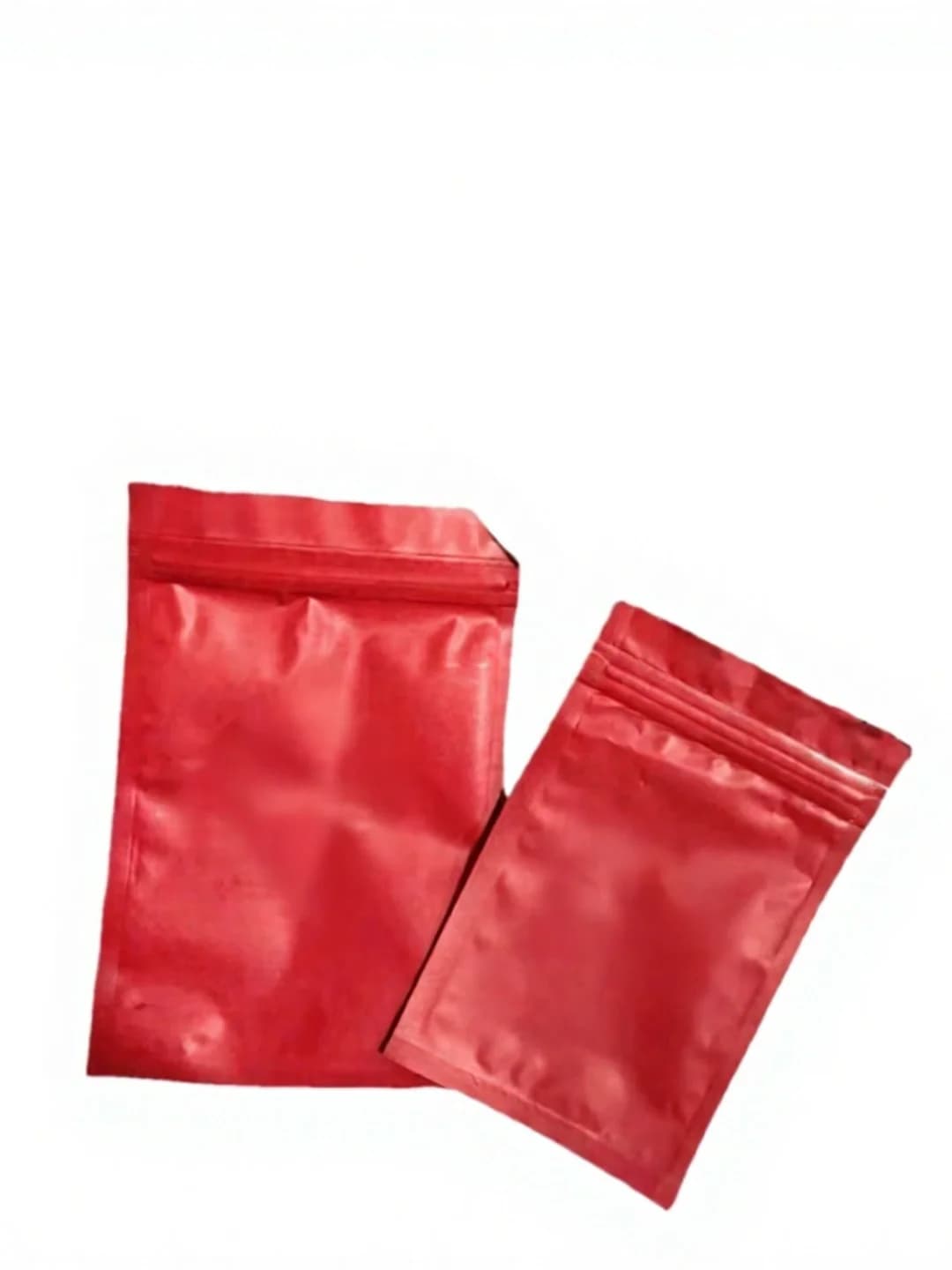 Frosted Plastic Ziplock Bags for Nail Tools and Press-On Nails