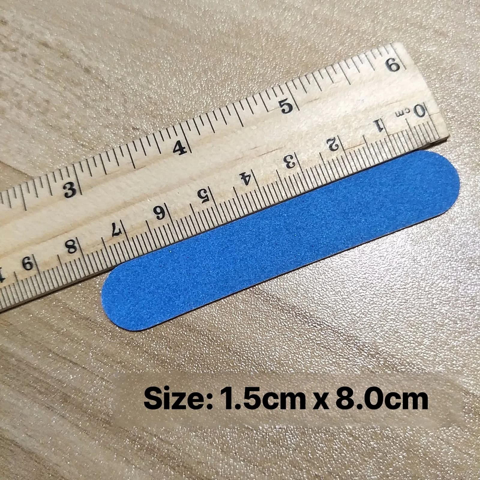 Double-Sided Wooden Nail File for Manicure and Pedicure Care